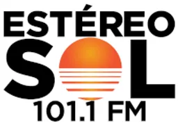  ESTÉREO SOL 101.1 (Ensenada) - 101.1 FM - XHAT-FM - Radio Cadena Enciso (RCE) - Ensenada, Baja California — Mexico ロゴ