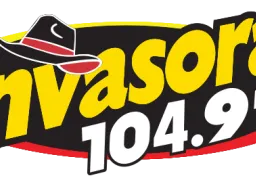 La Invasora 104.9 FM Mexicali — Mexico شعار